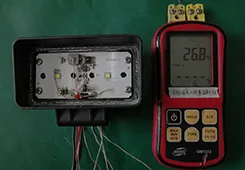 Prueba de temperatura